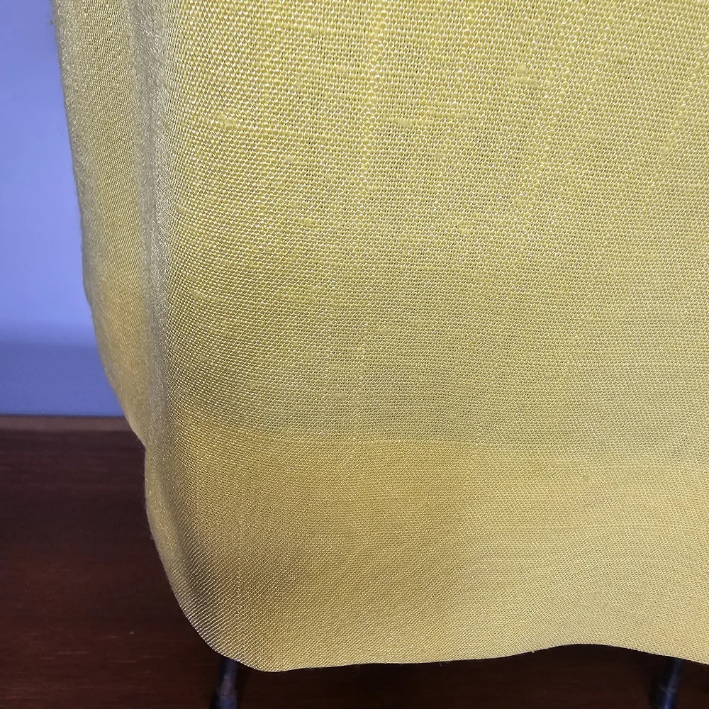 Vintage Yellow Skirt Suit Set Women's Size 4 1970s Retro Office Union Made in US